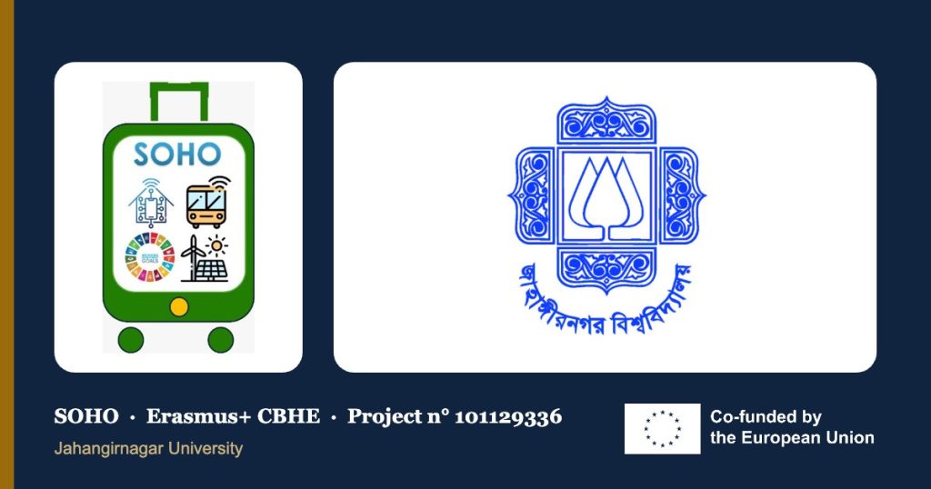 Jahangirnagar University announces its partnership in the EU-funded SOHO project